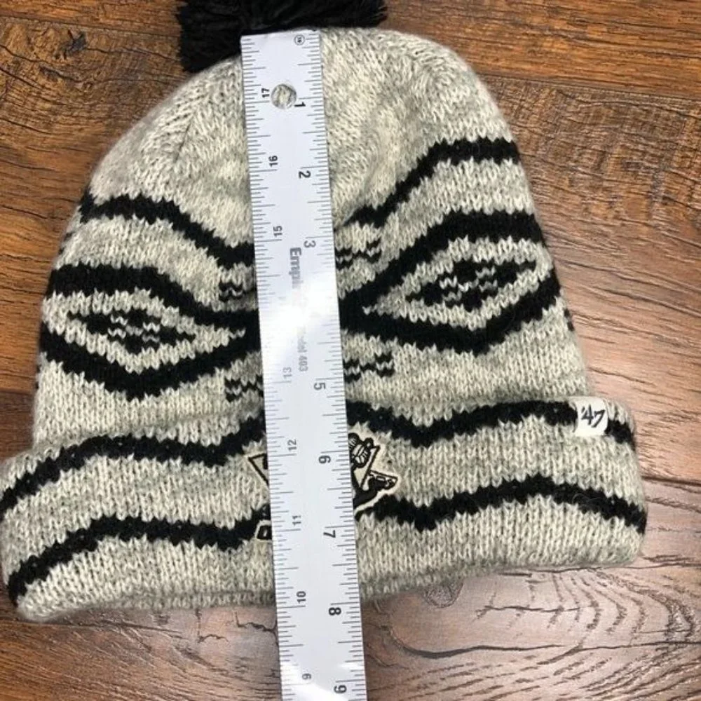 NHL Pittsburgh Penguins‎ Pom Pom Beanie - One Size